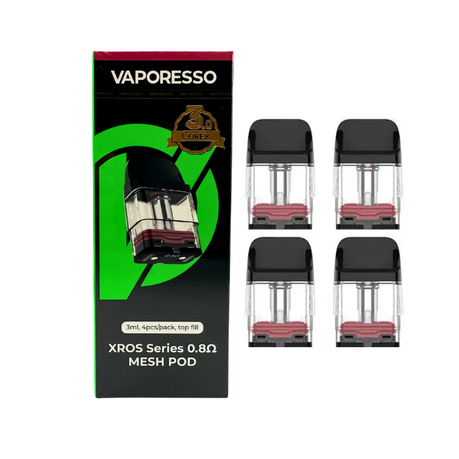 Vaporesso Xros Series Replacement Pod 4Pc/Pack